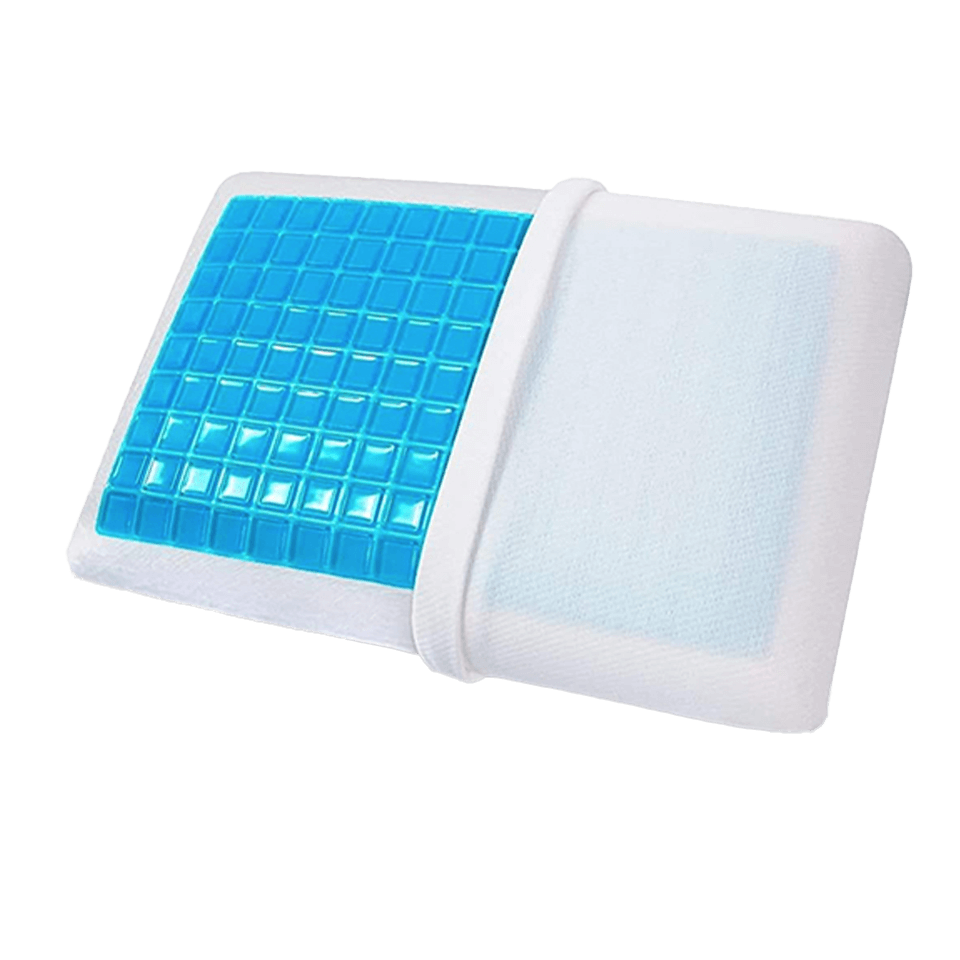 Oreiller à mémoire de forme avec gel fraicheur ECOGEL