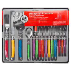Set de 24 couverts Laguiole