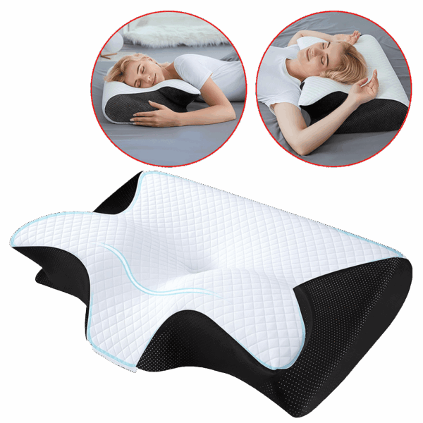 Oreiller cervical à mémoire de forme 4en1 SWISS PROLINE
