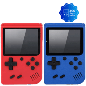 Console de jeux rétro (400 jeux inclus, Ecran LCD)