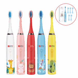 Brosse à dents électrique sonique sans fil pour enfants SWISS PROLINE