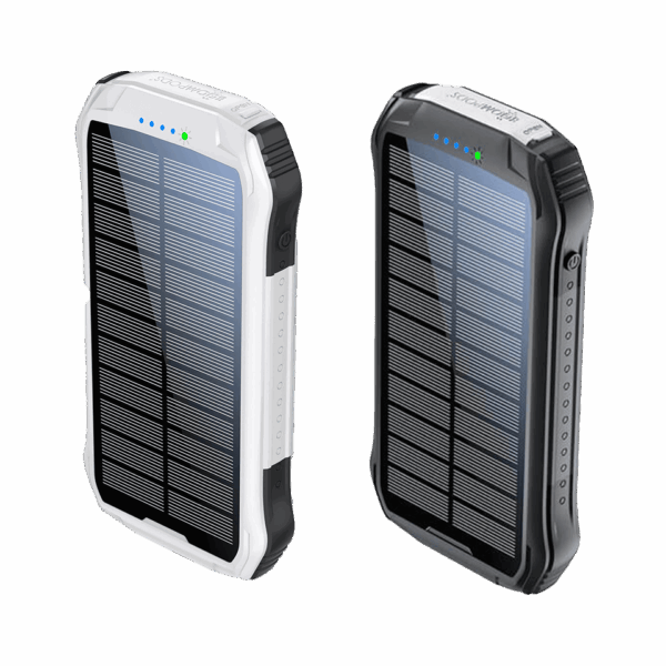 Batterie portable solaire waterproof 10'000 mAh BOOMPODS