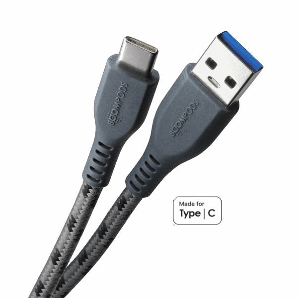 Cable USB-A à USB-C BOOMPODS