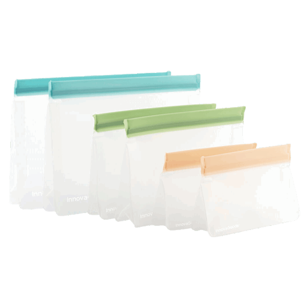 Set de 6 sacs réutilisables hermétiques InnovaGoods – Image 2