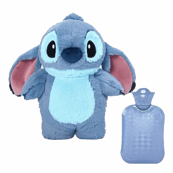 Bouillotte peluche ultra douce Stitch