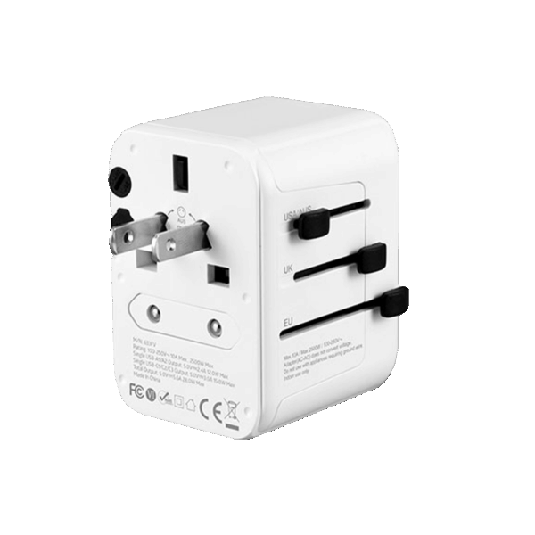Adaptateur de voyage universel compatible dans 200 pays WORLDPLUG – Image 2