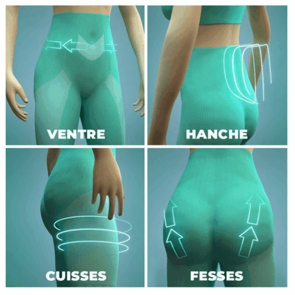 Pantalon minceur avec effet gainant -  SKINEANCE – Image 2