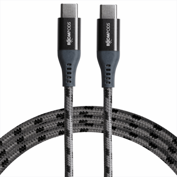 Cable USB-C à USB-C BOOMPODS – Image 2