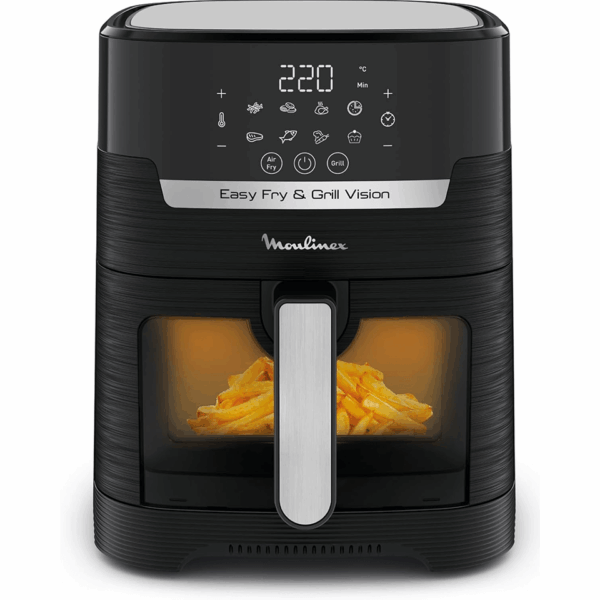 Friteuse à air chaud Air Fryer 4,2L (sans huile) avec fenêtre MOULINEX – Image 2