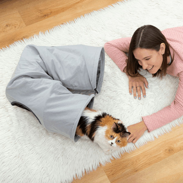 Tunnel de jeu pliable pour animaux InnovaGoods – Image 3