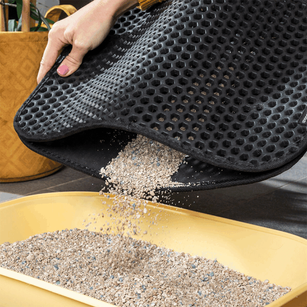 Tapis de litière pratique pour chat InnovaGoods – Image 2