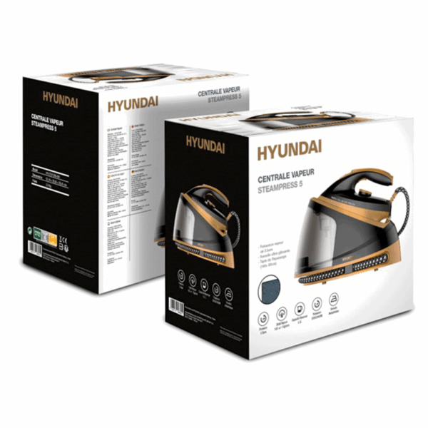 Station de repassage puissante (1,2L - 5 bars) HYUNDAI – Image 3