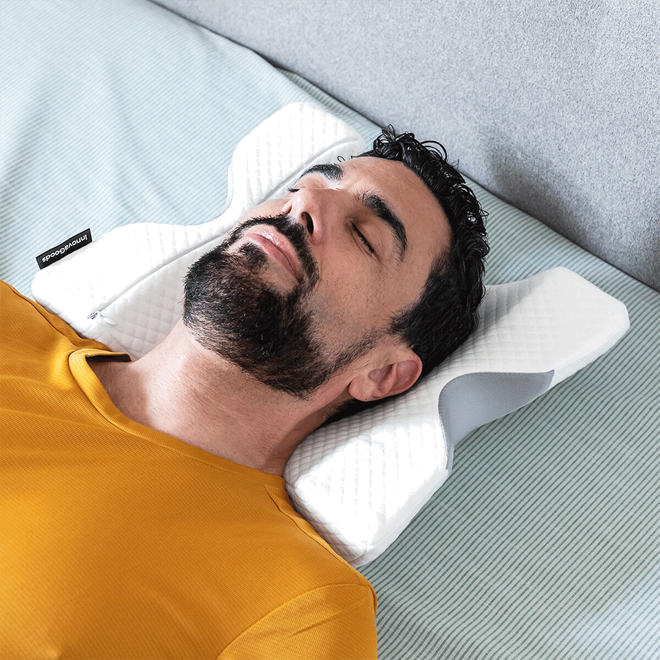 Oreiller 2en1 cervical et viscoélastique InnovaGoods – Image 3