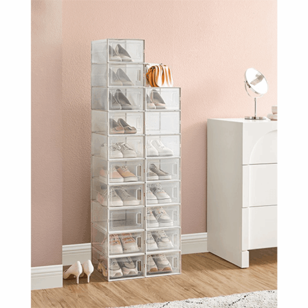 Boite de rangement pour chaussures modulable SONGMICS (18 boites) – Image 3