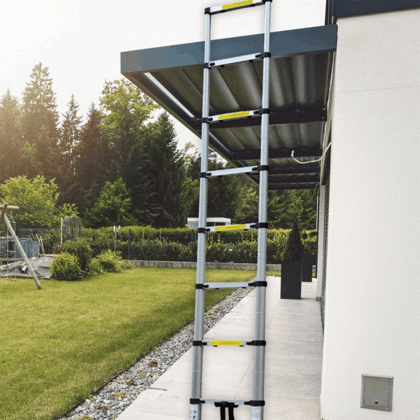 Echelle télescopique polyvalente en aluminium HERZBERG – Image 2