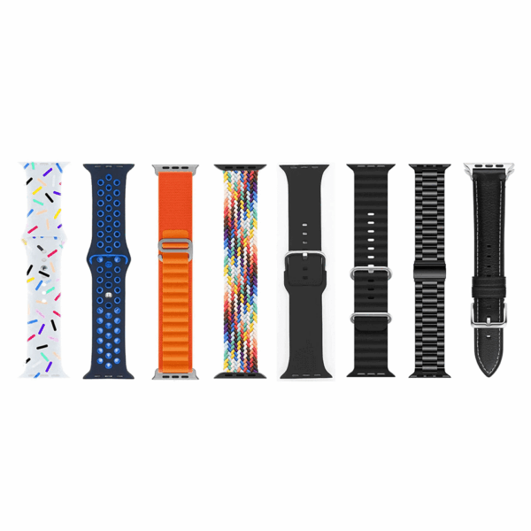 Coffret montre connectée, écouteurs sans fil Bluetooth, protection écran avec 8 bracelets SWISS PROLINE – Image 3