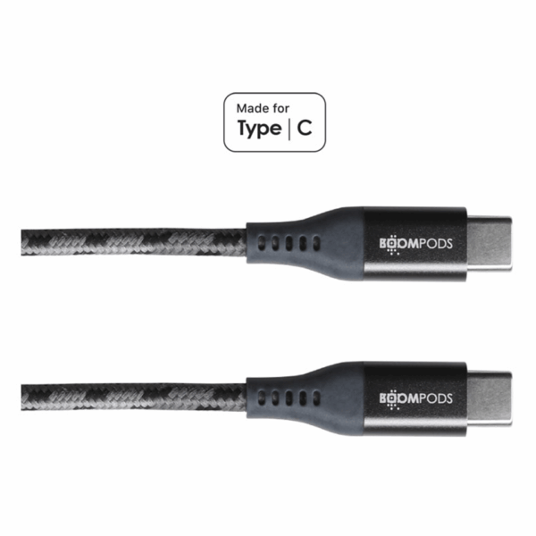 Cable USB-C à USB-C BOOMPODS – Image 3