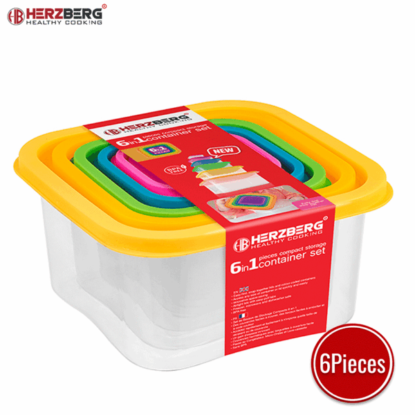 Set de 6 boites de conservation HERZBERG – Image 4