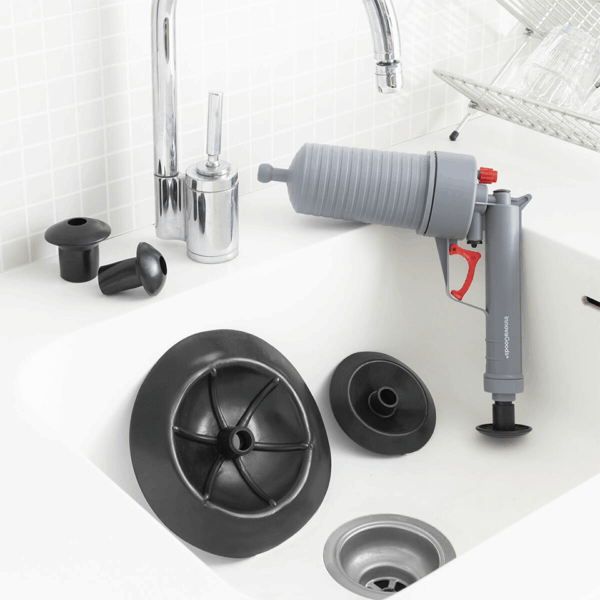 Pistolet déboucheur à air comprimé avec adaptateurs InnovaGoods – Image 3