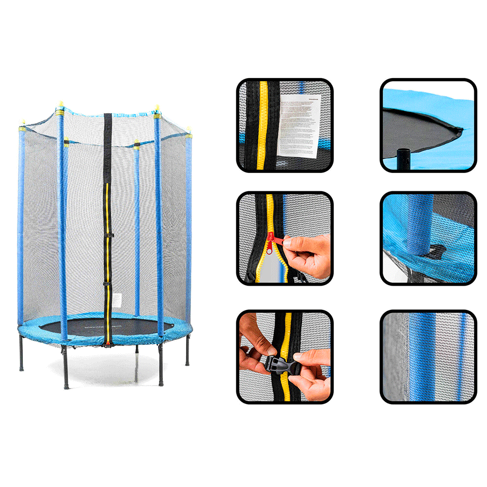 Trampoline avec filet de sécurité InnovaGoods – Image 4