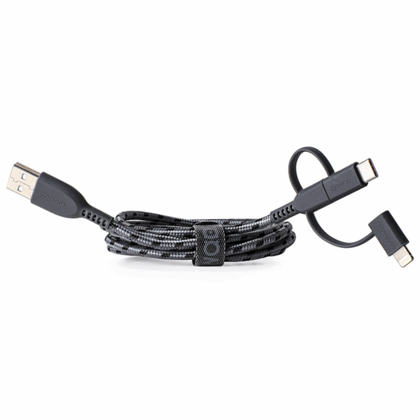 Cable 3en1 (USB-A à Lightning, USB-C & Micro USB) BOOMPODS – Image 4
