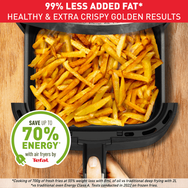 Friteuse à air chaud Air Fryer 4,2L (sans huile) sans fenêtre MOULINEX – Image 4