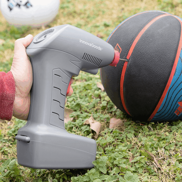 Compresseur d'air sans fil pour voiture, vélo, et autres objets gonflables InnovaGoods – Image 5