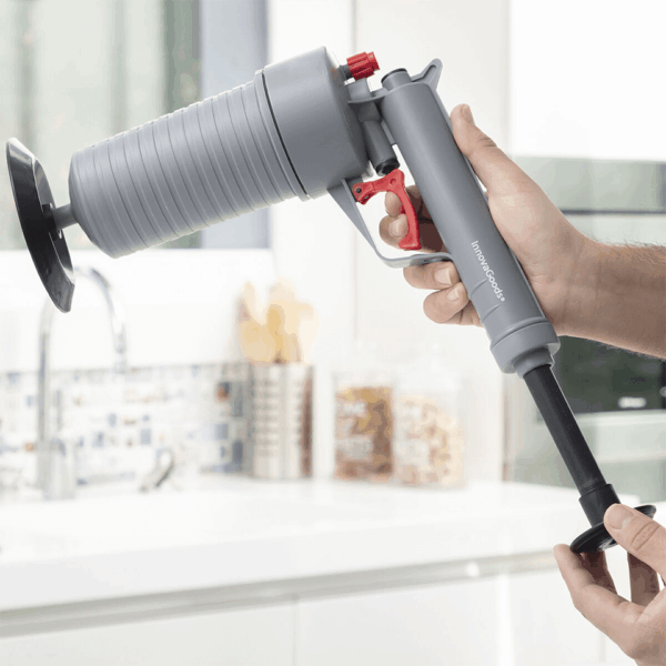 Pistolet déboucheur à air comprimé avec adaptateurs InnovaGoods – Image 4