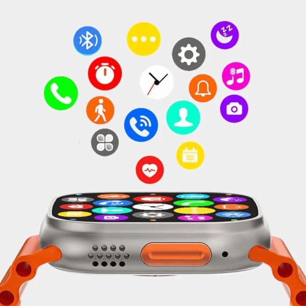 Coffret montre connectée, écouteurs sans fil Bluetooth, protection écran avec 8 bracelets SWISS PROLINE – Image 5