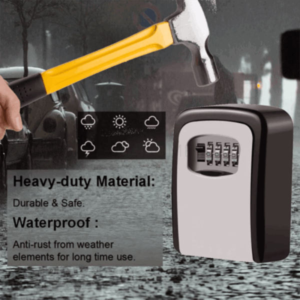 Boîtier de sécurité pratique et étanche HERZBERG – Image 5