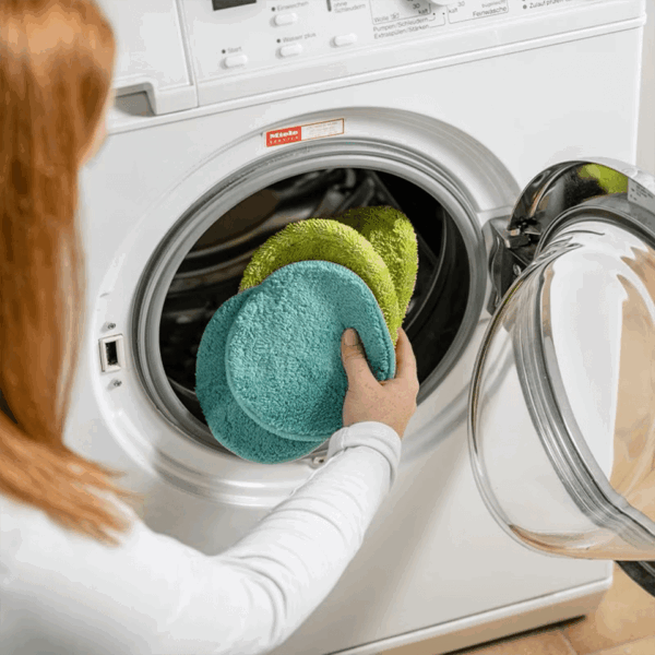 Balai serpillère électrique sans fil rechargeable avec 6 microfibres HURRICANE – Image 6