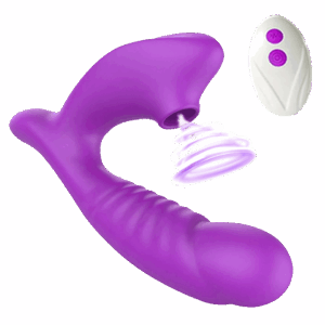 Sextoys 3en1(Vibration, Masseur et Gode)