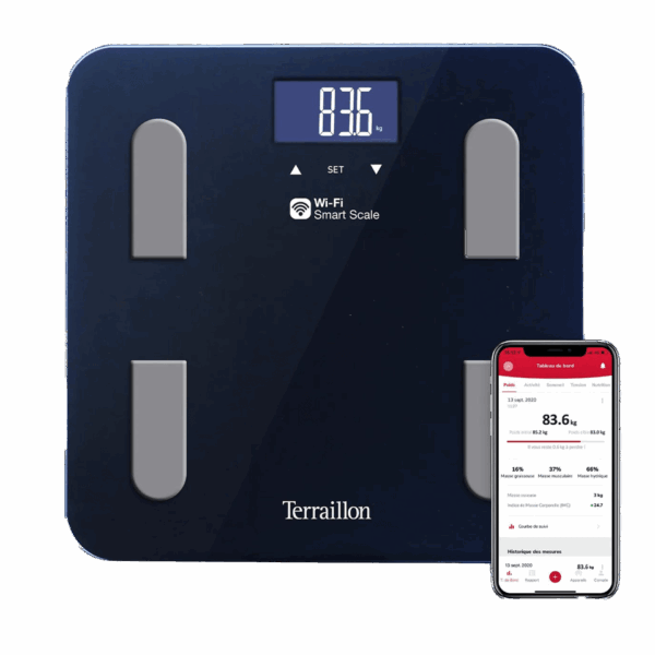 Pèse-personne connecté Bluetooth Terraillon