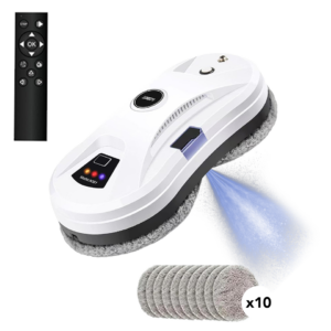 Robot laveur de vitre automatique avec 3 modes de nettoyage