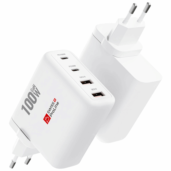 Chargeur 4en1 rapide avec câble USB-C SWISS PROLINE – Image 2