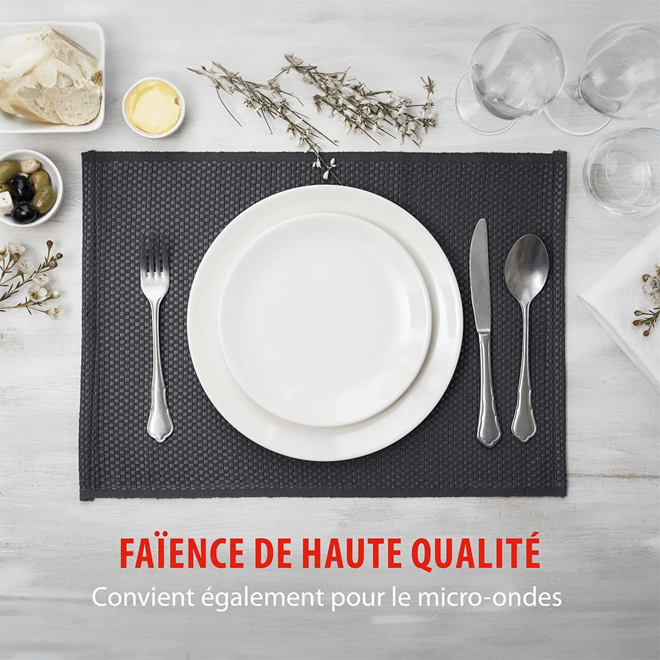 Set de service à vaisselle 40 pièces ALPINA – Image 4