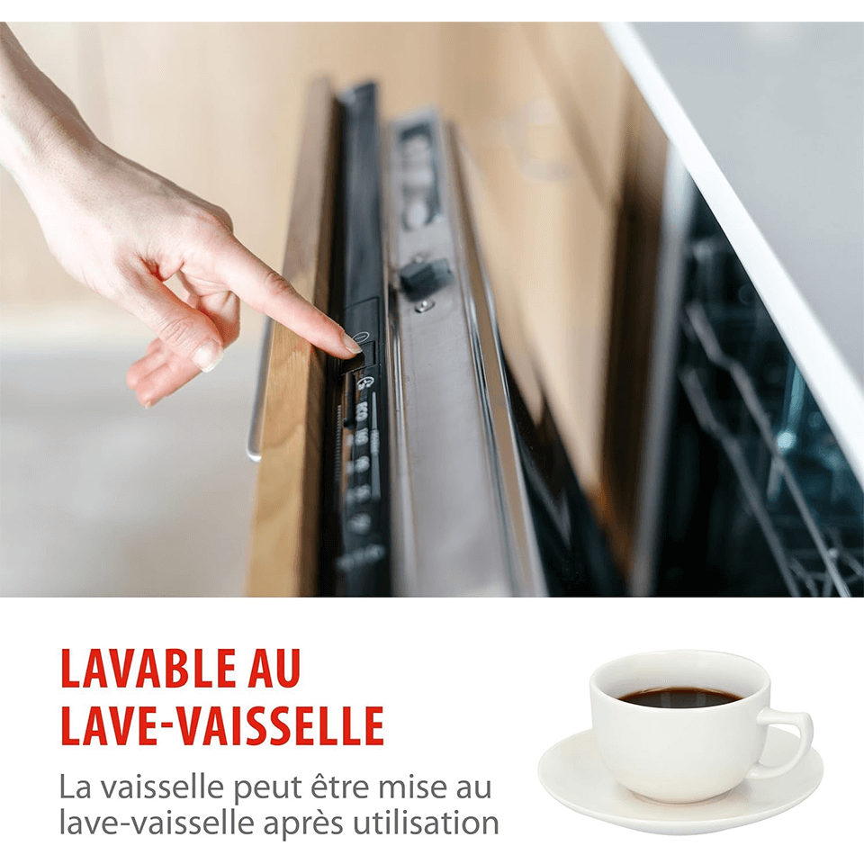 Set de service à vaisselle 40 pièces ALPINA – Image 5