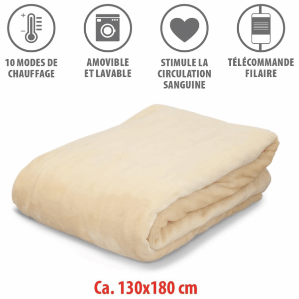 Couverture chauffante électrique XL (130x180cm) ALPINA – Image 7