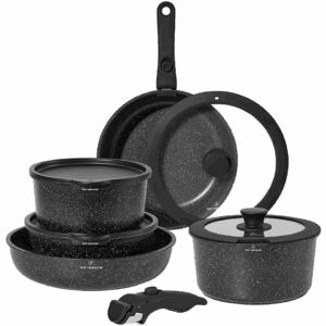 Batterie de cuisine 11 pièces (tous feux dont induction) JUST PERFECTO