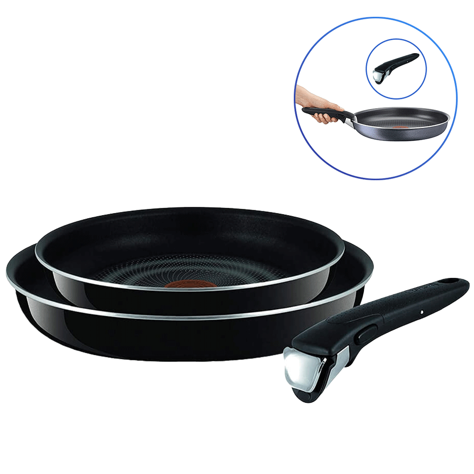 Set de 2 poêles tous feux dont Induction Ingenio TEFAL