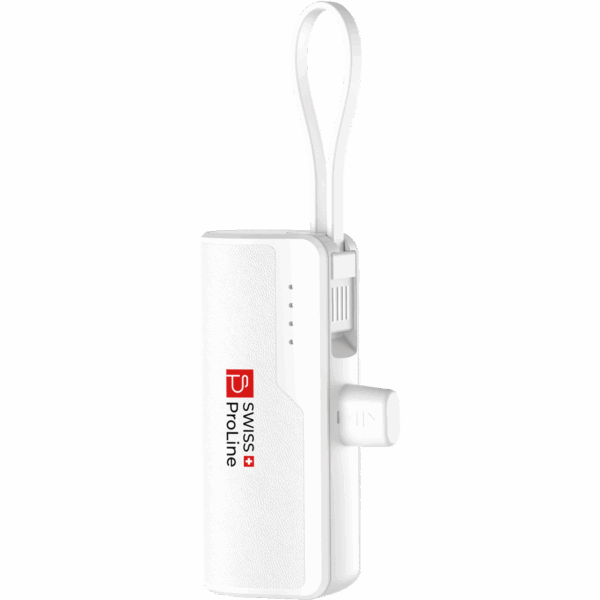 Batterie portable pratique (USB-C) 5’000 mAh Swiss ProLine – Image 6