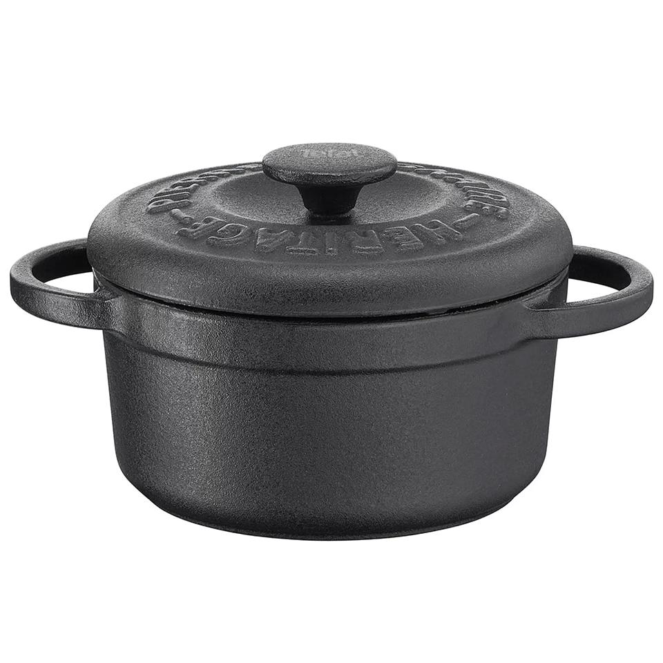 Set 4 mini-cocottes en fonte TEFAL – Image 3