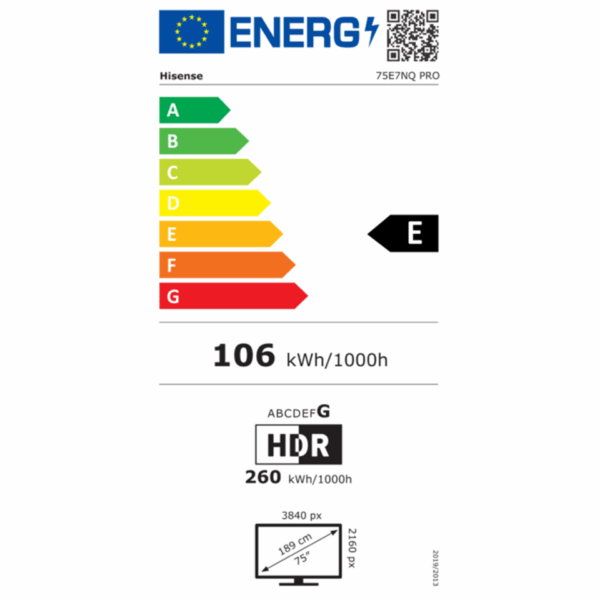 TV QLED 75" HISENSE – Image 4