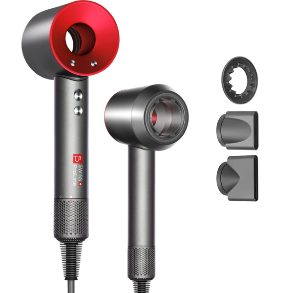 Sèche-cheveux ionique 3en1 (3 accessoires) Swiss ProLine