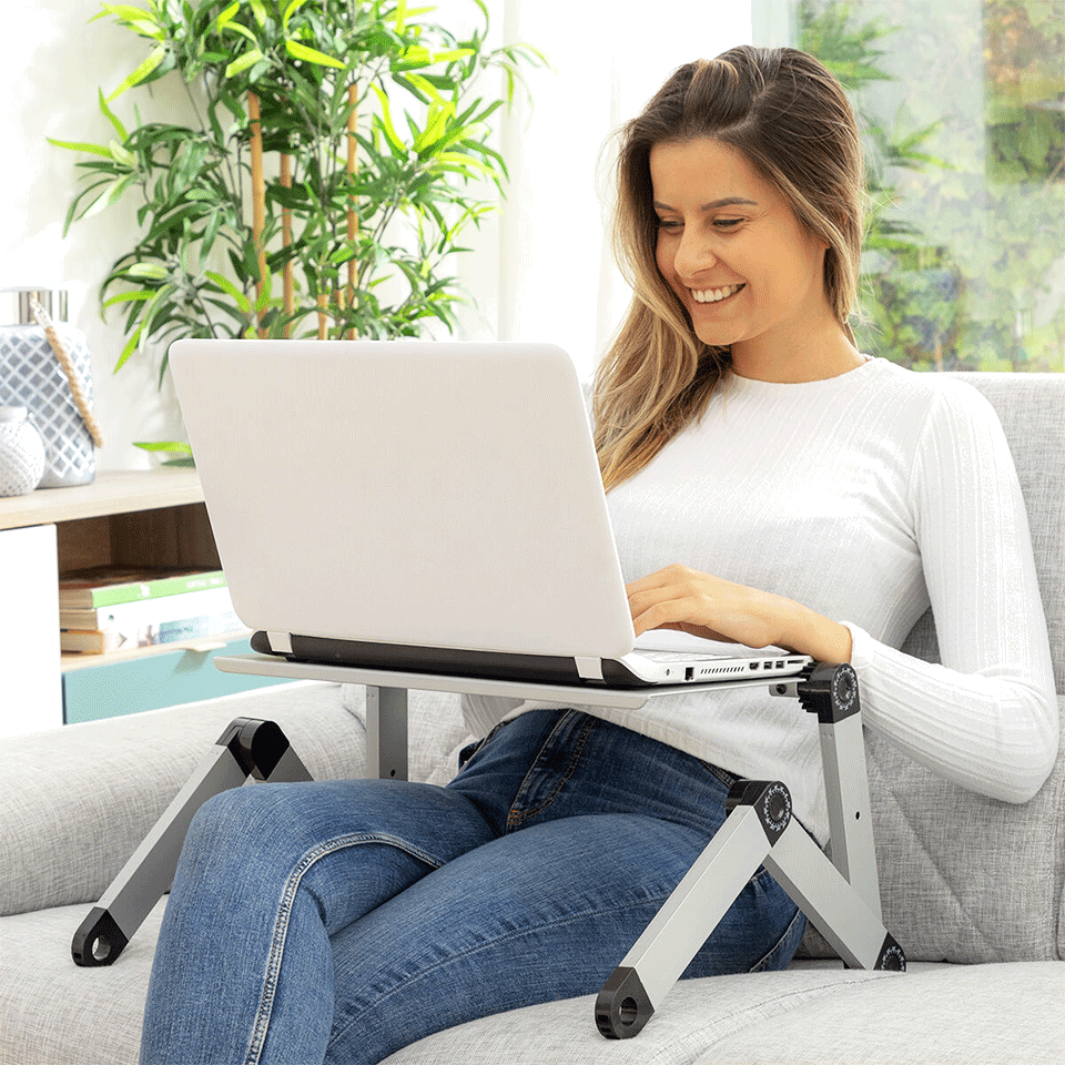 Table réglable multipositions pour ordinateur portable InnovaGoods