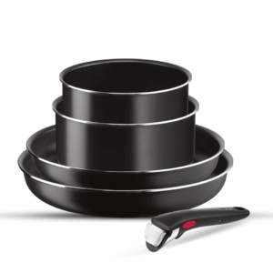 Batterie de cuisine 5 pièces avec poignée amovible TEFAL