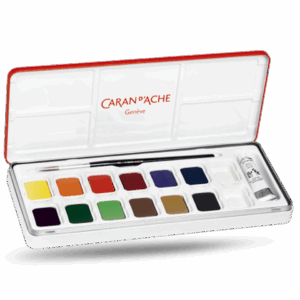 Set de 13 tablettes de peinture CARAN D'ACHE