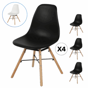 Set de 4 chaises scandinaves URBAN LIVING
