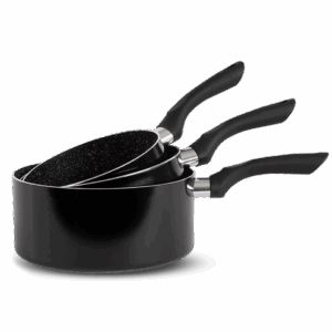 Set de 3 casseroles tous feux dont Induction BECKERMANN