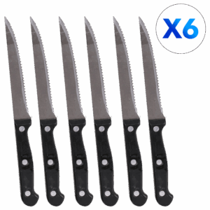 Set de 6 couteaux à steak URBAN LIVING